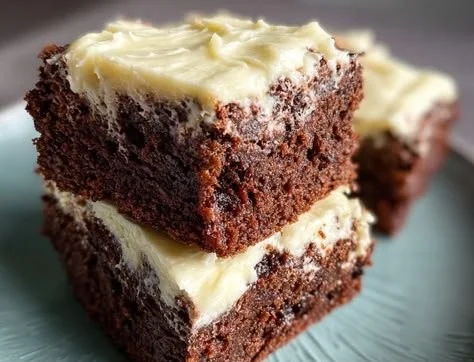 Delicious deviled brownies with rich chocolate and a spicy twist