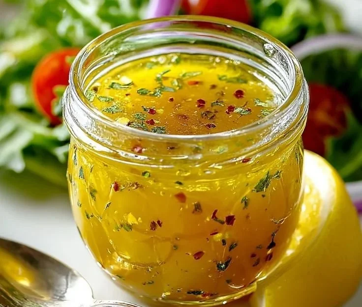 Delicious homemade Lemon Vinaigrette recipe for salads and marinades