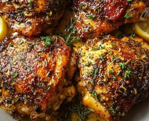 Delicious Marry Me Chicken served with creamy sauce and herbs
