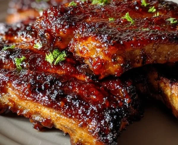 Smoky sweet and tangy rib marinade for flavorful barbecue ribs
