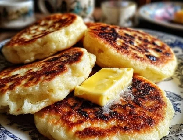 Freshly made traditional Welsh cakes griddled to perfection.