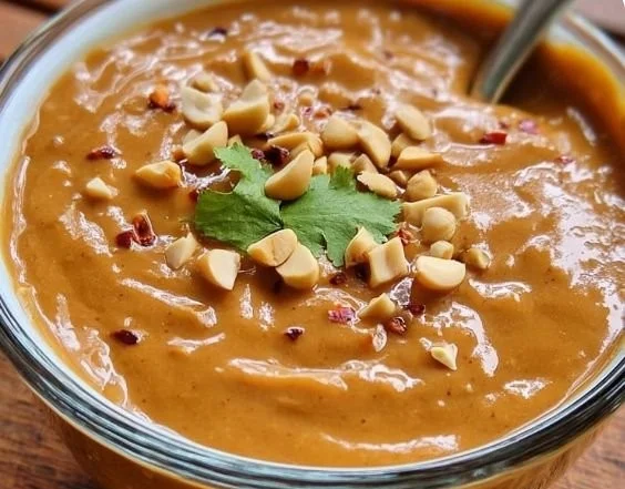 Ultimate Thai Peanut Sauce recipe with creamy texture and rich flavors