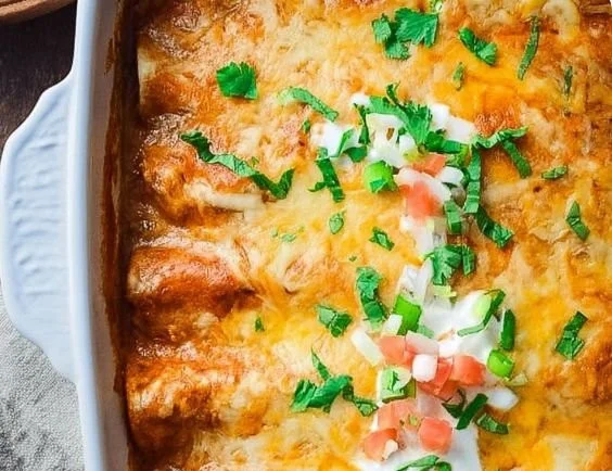 Quick and easy cheese enchiladas ready in 30 minutes