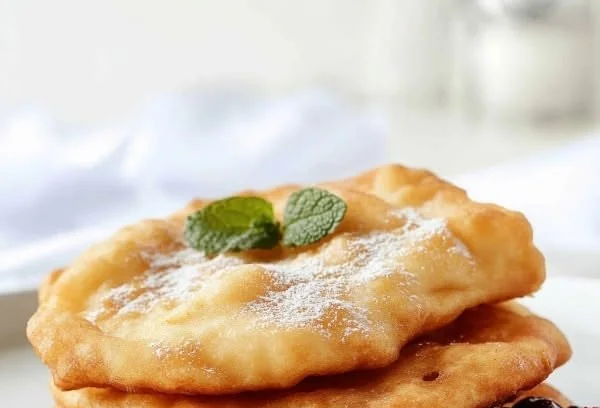 Easy bannock recipe showcasing Indigenous fry bread served on a plate.