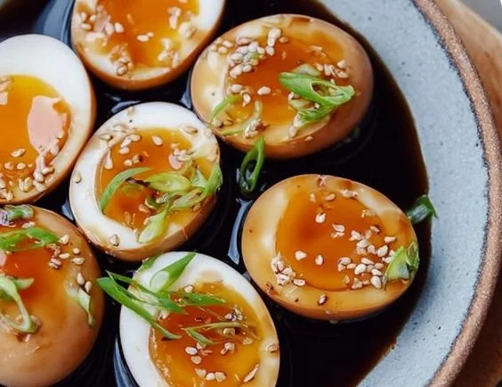 Easy soy sauce eggs recipe with flavorful marinated eggs