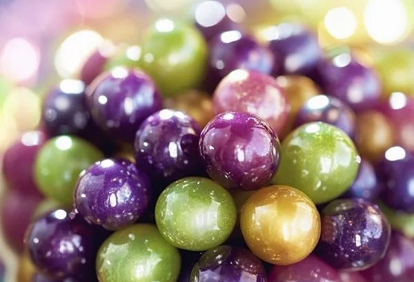 Galaxy Candy Grape sweets with vibrant packaging and grape flavor