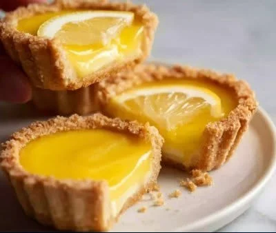 Hong Kong-style egg tarts with creamy custard in a flaky pastry shell