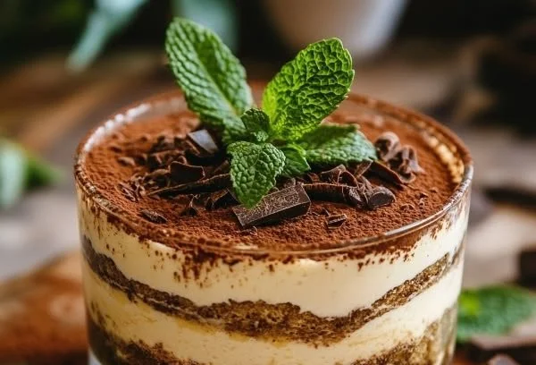 Delicious Vegan Tiramisu dessert, a dairy-free alternative to classic tiramisu.