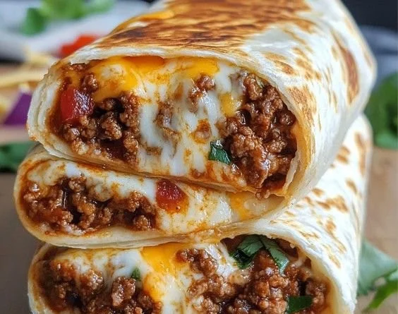 Delicious crispy chicken chimichangas served with salsa and avocado