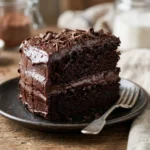 Death by Chocolate Cake - a rich, decadent dessert for chocolate lovers.