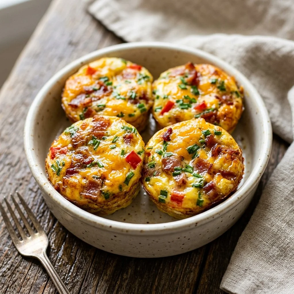Healthy egg bites recipe for a quick breakfast option